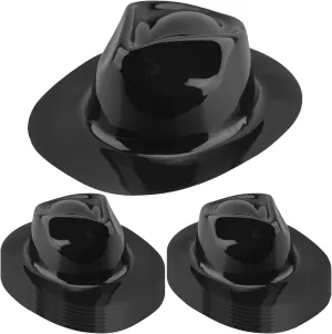 15 Pcs Plastic Cowboy Hats Bulk Western Cowboy Cowgirl Party Hat Wide Brim Cowboy Hat for Adult Kids