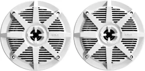BOSS Audio Systems MR52W 5.25 inch Marine Boat Stereo Speakers - 150 Watts Coaxial, 2 Way, Full Range, 4 Ohms, Weatherproof, Sold in Pairs