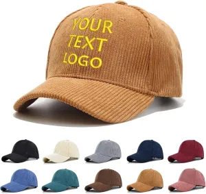 Custom Baseball Cap with Embroidery Text Logo and Print Photo,Image, Personalized Adjustable Summer Sun Hat Unisex