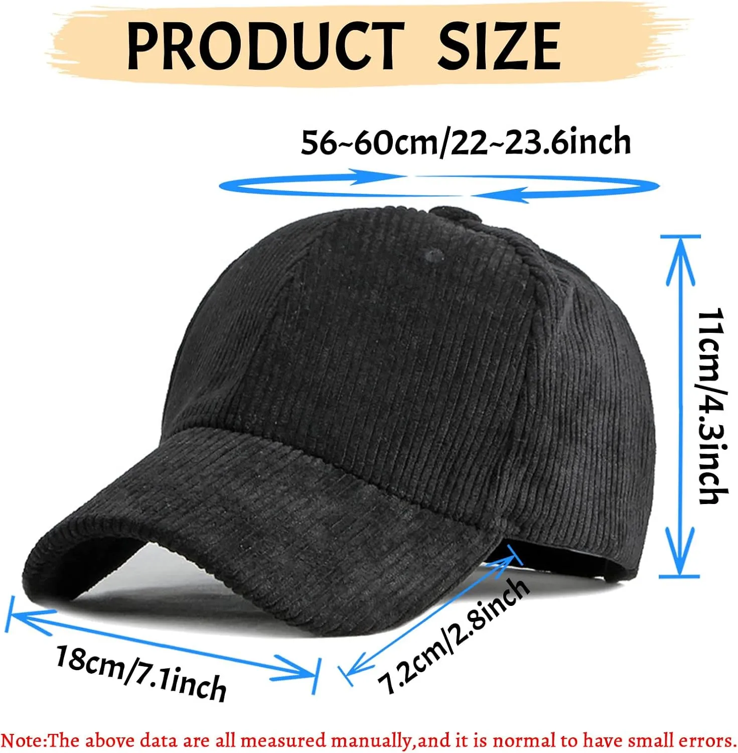 Custom Baseball Cap with Embroidery Text Logo and Print Photo,Image, Personalized Adjustable Summer Sun Hat Unisex
