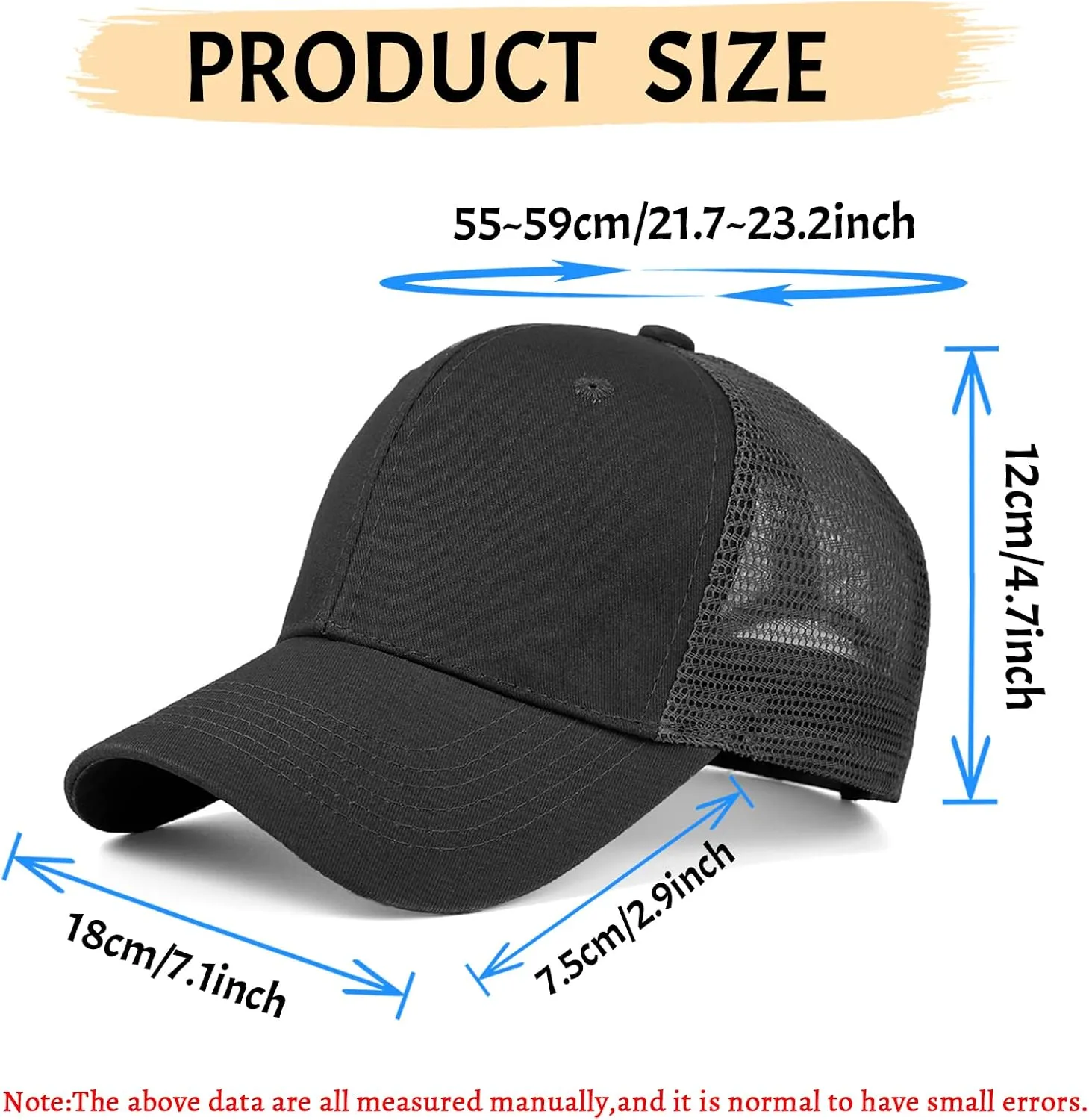 Custom Baseball Cap with Embroidery Text Logo and Print Photo,Image, Personalized Adjustable Summer Sun Hat Unisex