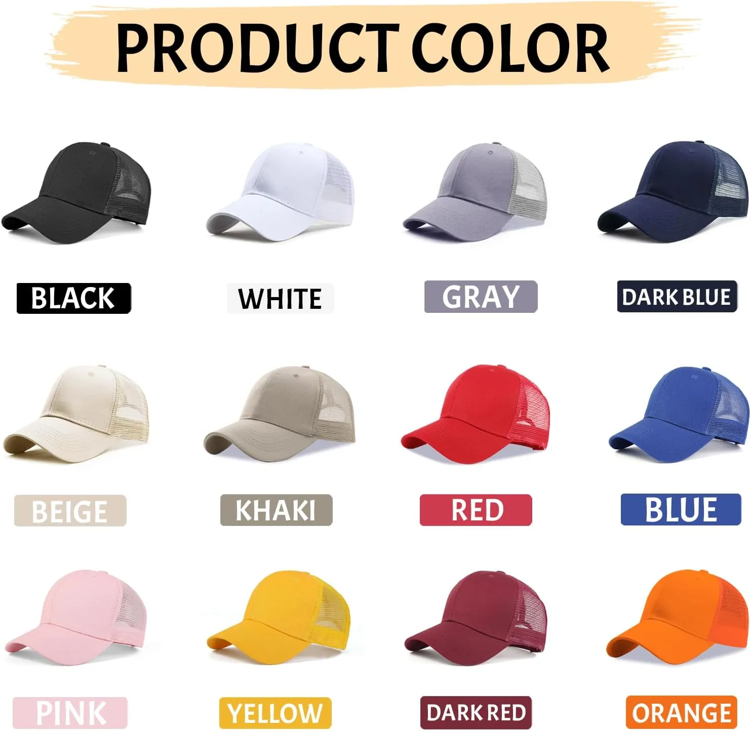 Custom Baseball Cap with Embroidery Text Logo and Print Photo,Image, Personalized Adjustable Summer Sun Hat Unisex