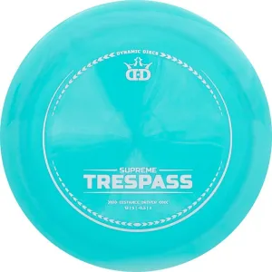 Dynamic Discs Supreme Trespass Distance Driver Golf Disc, 173-176g