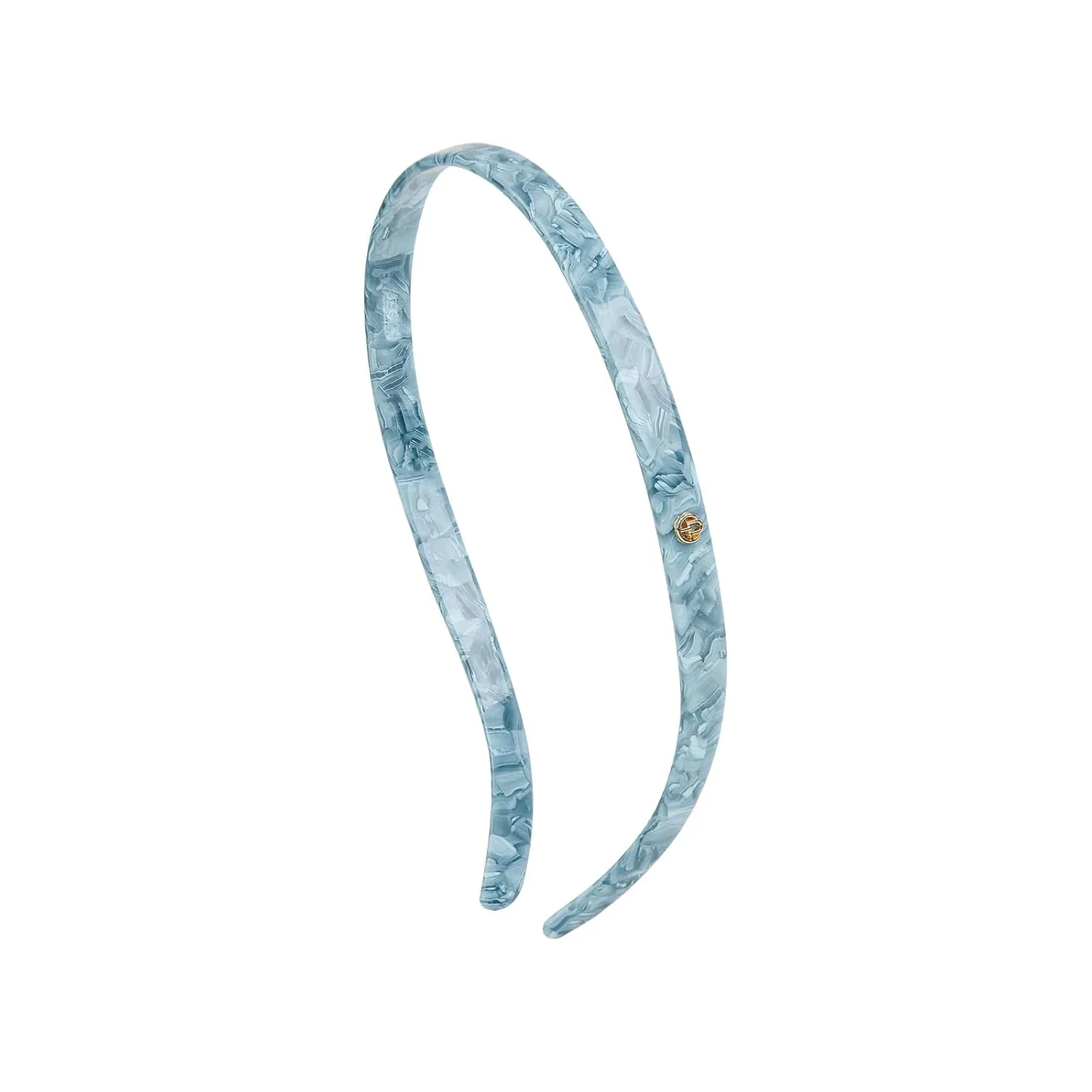 EVITA PERONI Hair Band, Designed for Eyewear, No Pressure, No Headache, Comfortable Headbands for Women, Fashion Thin Headbands Non Slip-Coral Blue