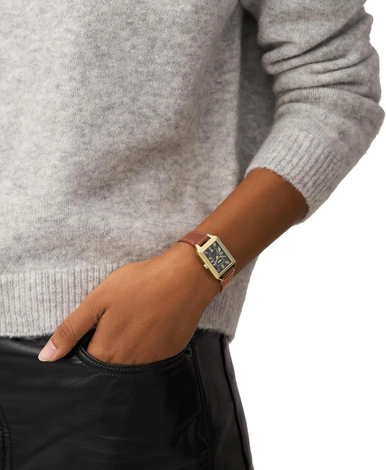 Fossil Women's Raquel Quartz Stainless Steel Three-Hand Watch