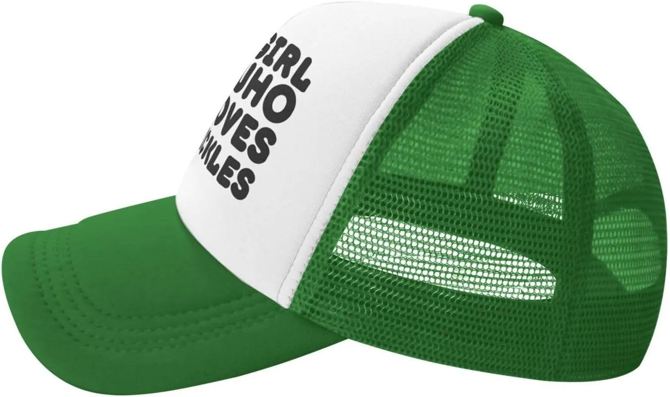 Funny Pickle Trucker Hat Unisex Adult Hats Adjustable Cap for Men and Women Classic Fishing Caps