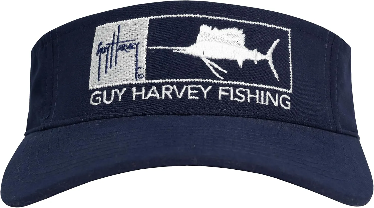 Guy Harvey Mens Embroidered Sail Performance Visor