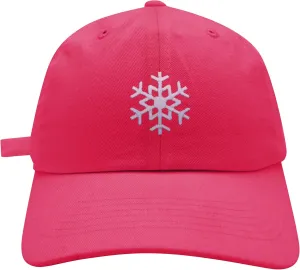 JPAK Snowflake Baseball Cap Embroidered Cotton Dad Hat -