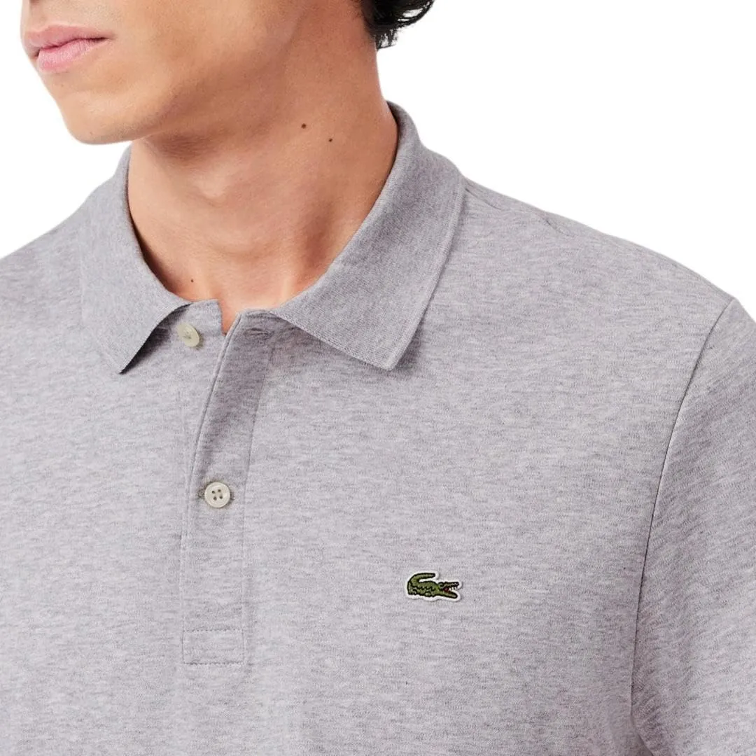 Lacoste Men's Short Sleeve Pima Jersey Interlock Regular Fit Polo Shirt