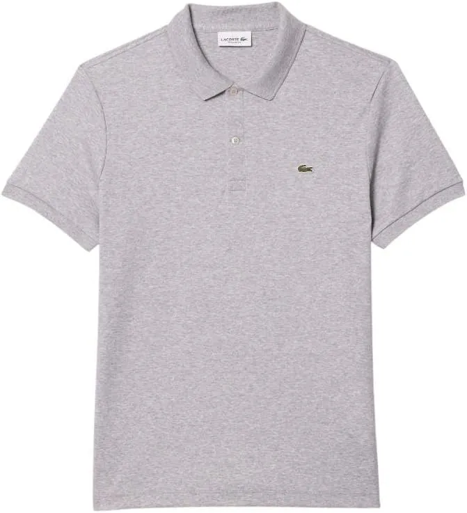 Lacoste Men's Short Sleeve Pima Jersey Interlock Regular Fit Polo Shirt