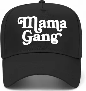Mama Gang Vintage Trucker Hat | for Moms & Mothers Day | Premium Snapback Baseball Hat for Men & Women