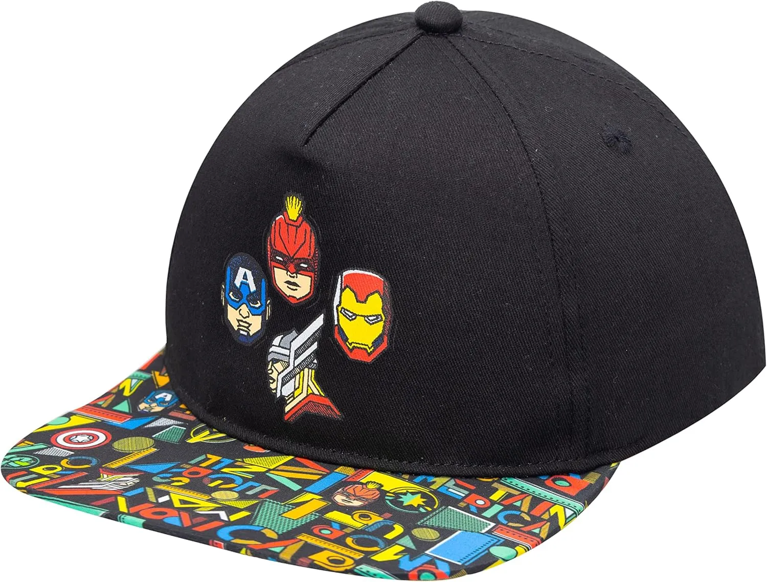 Marvel Legends Captain America, Ironman, Avengers, Hulk Baseball Cap for Boys  Avengers Hat Youth Ages 5-14