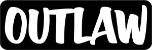 Outlaw Decal USA Biker Motorcycle Club Vinyl Helmet Hard Hat Sticker
