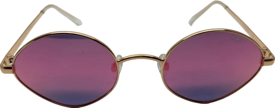 Quay Gold Pink Wild Night 111 Sunglasses