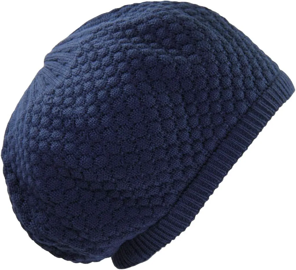 RW 100% Cotton Classic Slouchy Rasta Beanie