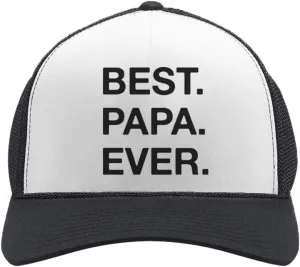Tstars Funny Father's Day Hat | Gift for Dad Papa or Grandpa Trucker Mesh Snapback Cap