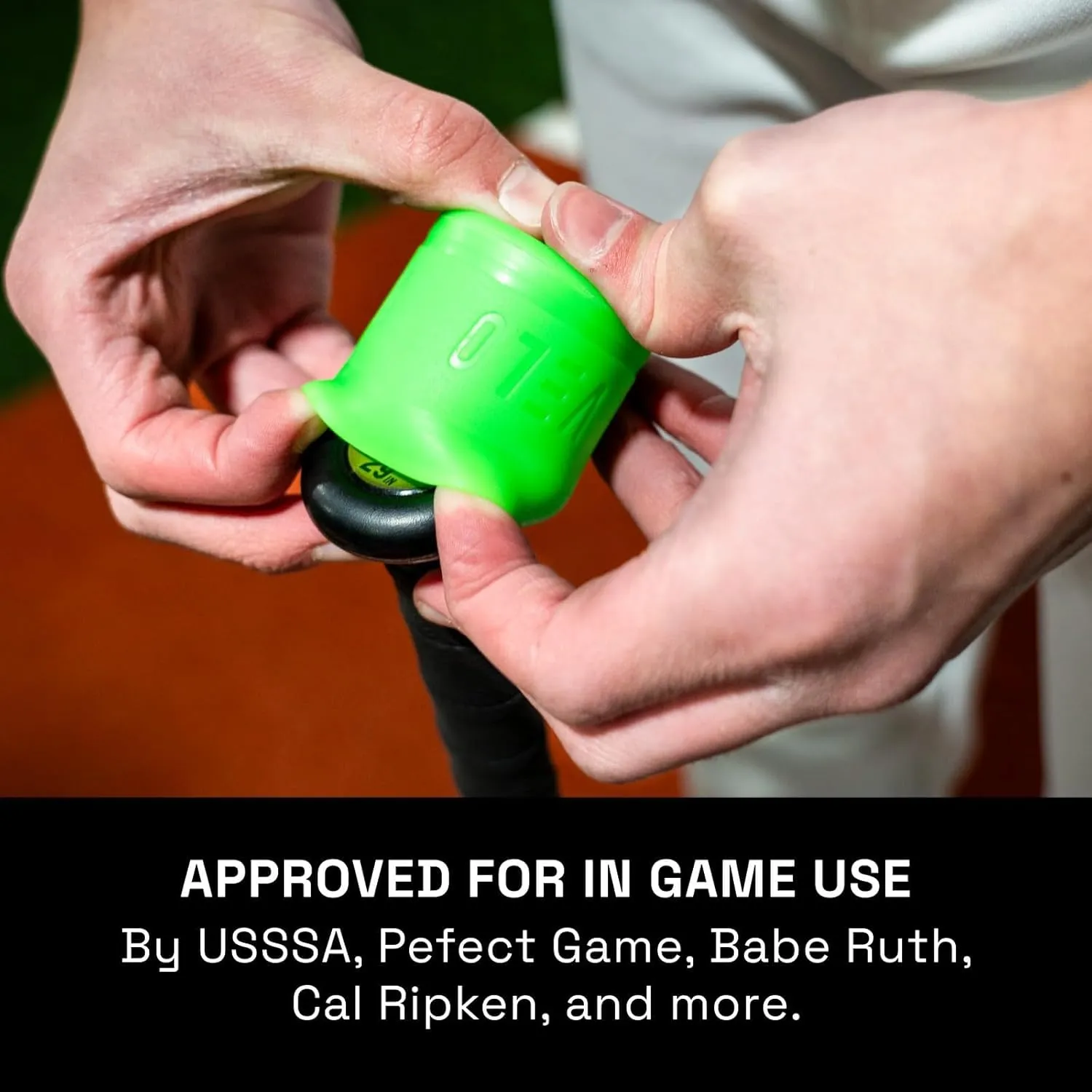 VELO Sports | Velo Puck | Pro Puck Technology for Baseball Bats | Measure Your Knob, Choose Your Size | Improve Plane, Launch, and Exit Velo