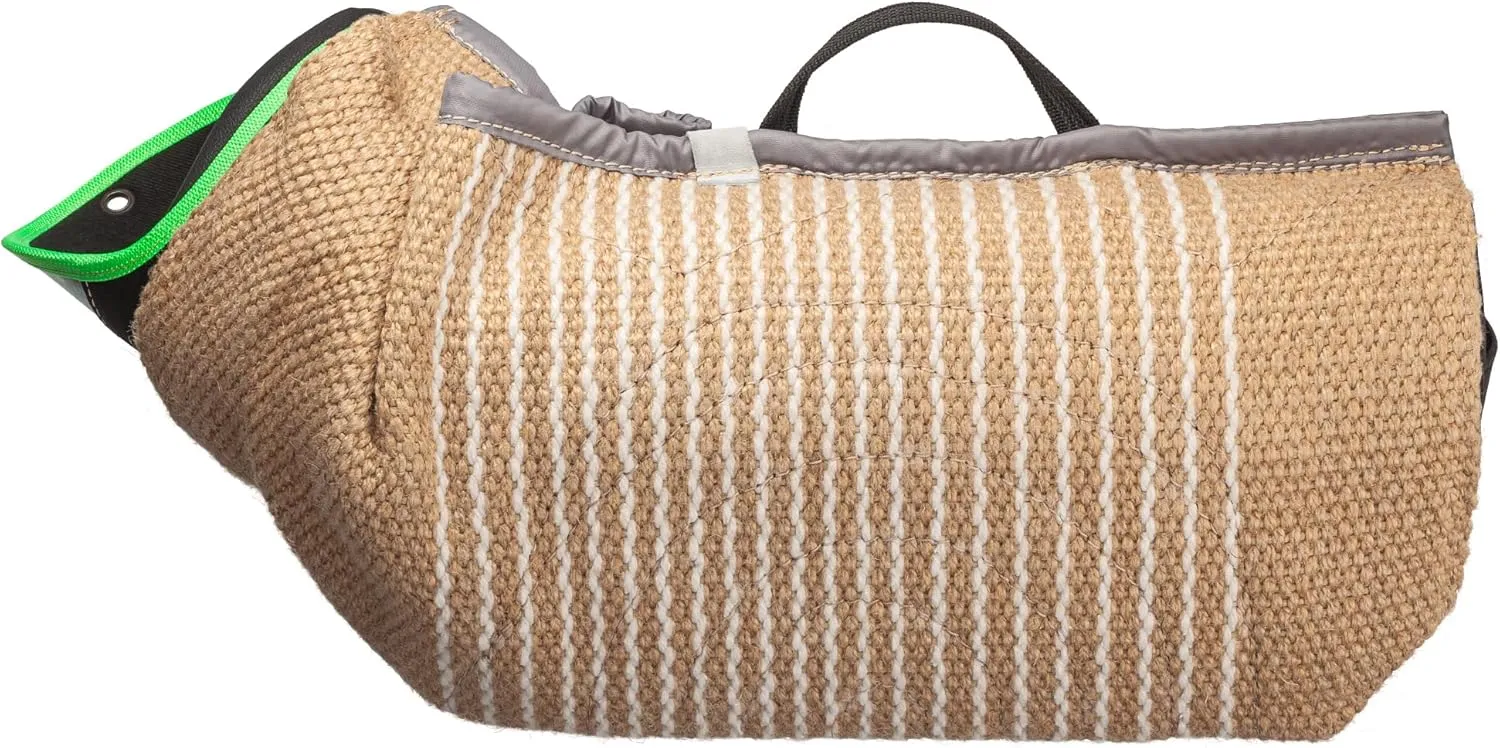 Viper Multi Level Dog Bite Sleeve with 3-Way Adjustable Bite Bar - Left Hand (Sleeve with Jute Cover)