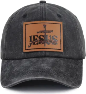 Xpayzere Baseball Cap for Men Women, Adjustable Cotton Embroidered Hat